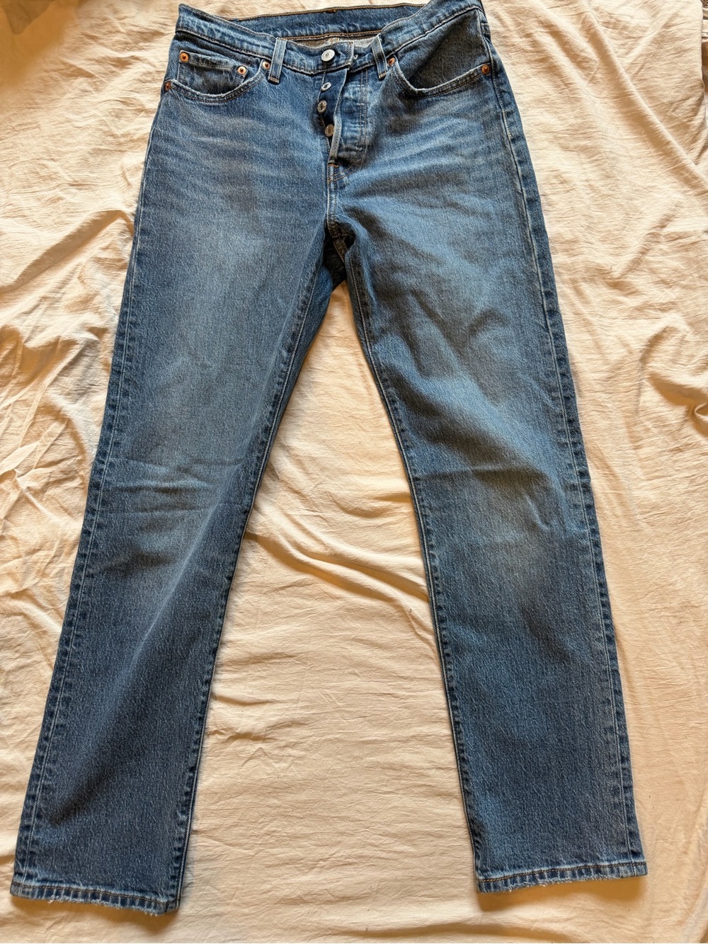 Levi’s 501 Straight-Leg Jeans Sz 27 30 inseam women’s